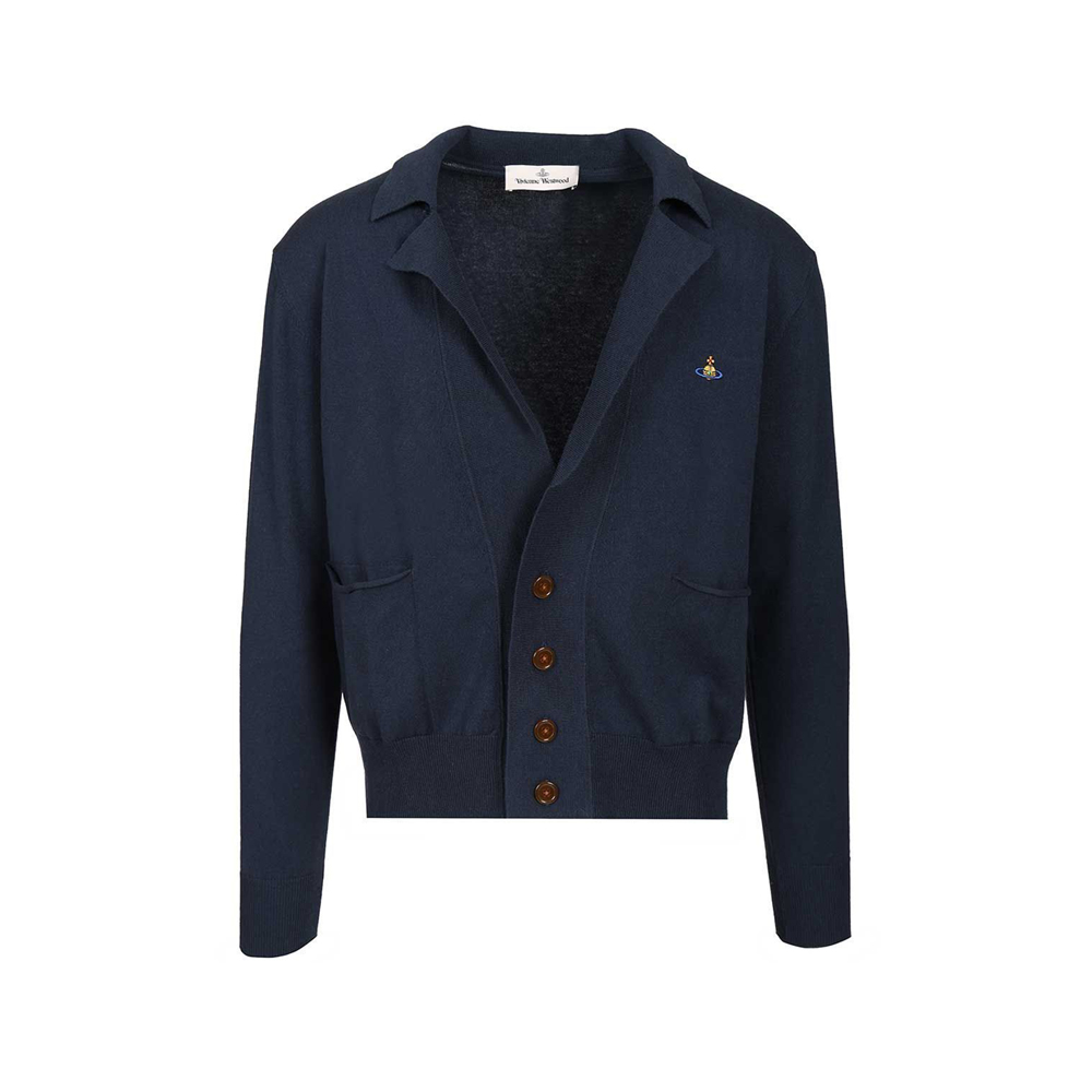 [25% 쿠폰] 비비안 웨스트우드 사무엘 SAMUEL 가디건 네이비 - 26SS([25% 쿠폰] Vivienne Westwood Samuel Cardigan Navy - 26SS) - 2