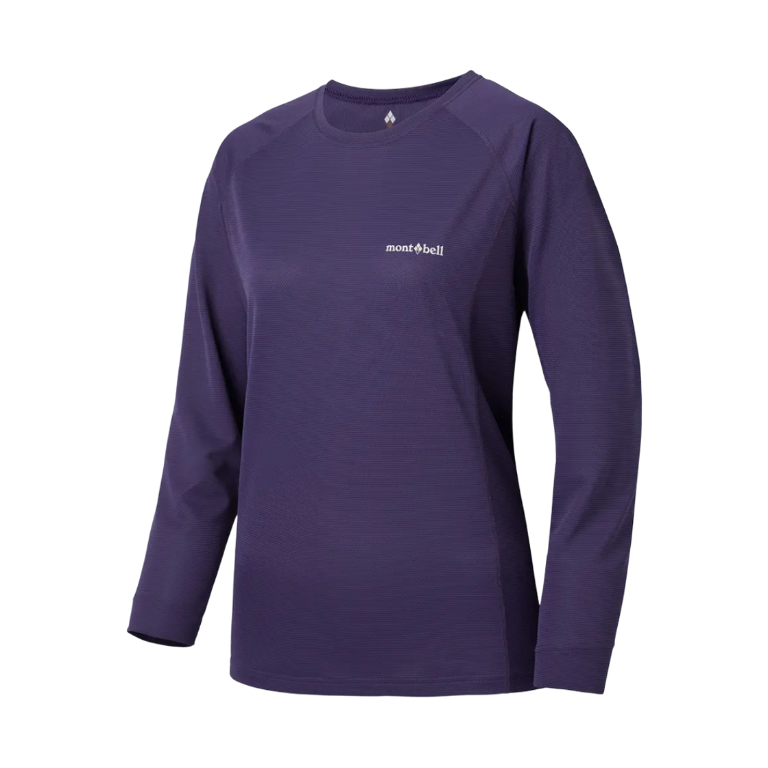 1114630 (W) Montbell Cool Long Sleeve T-Shirt Purple