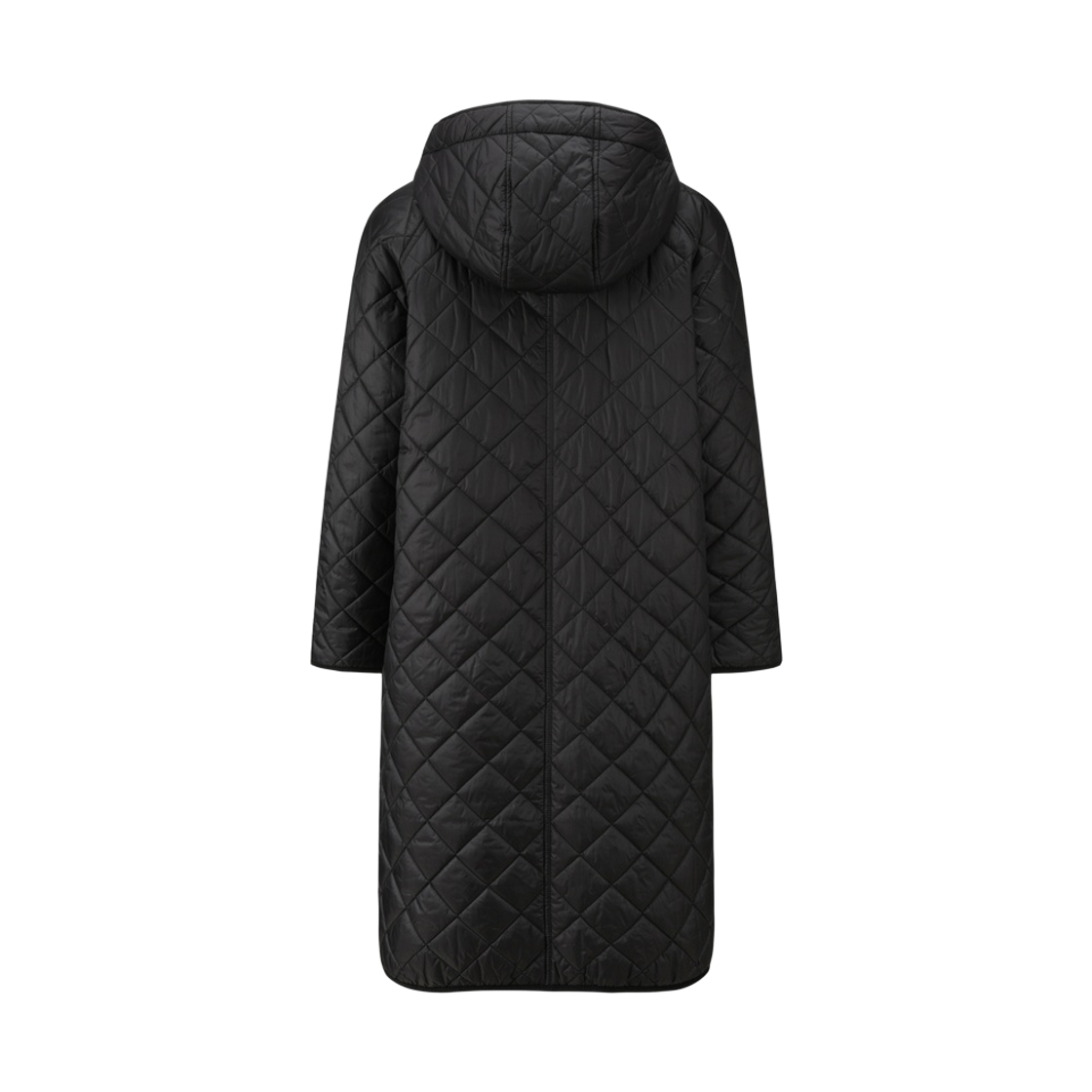 브룩스브라더스 여성 후드 퀼팅 점퍼 블랙(BrooksBrothers Women's Hooded Quilted Jacket Black) - 2