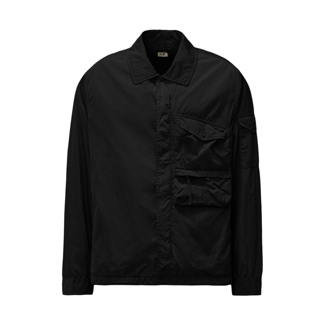 17CMOS090A 005904G 999 [25% 쿠폰] C.P. Company Chrome-R Shirt Jacket Black - 24FW