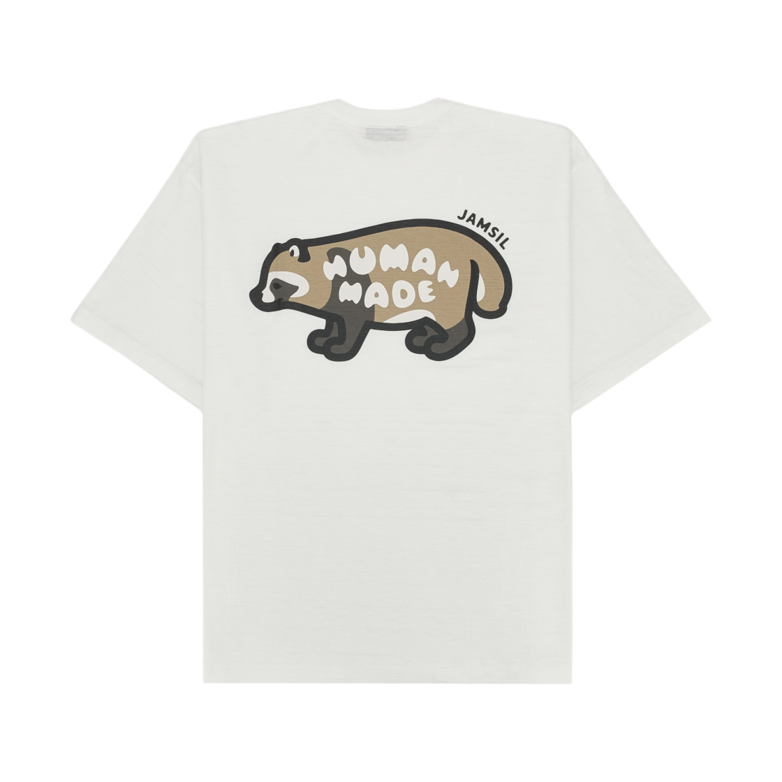 HM31TE045 Human Made Animal Graphic T-Shirt Jamsil White