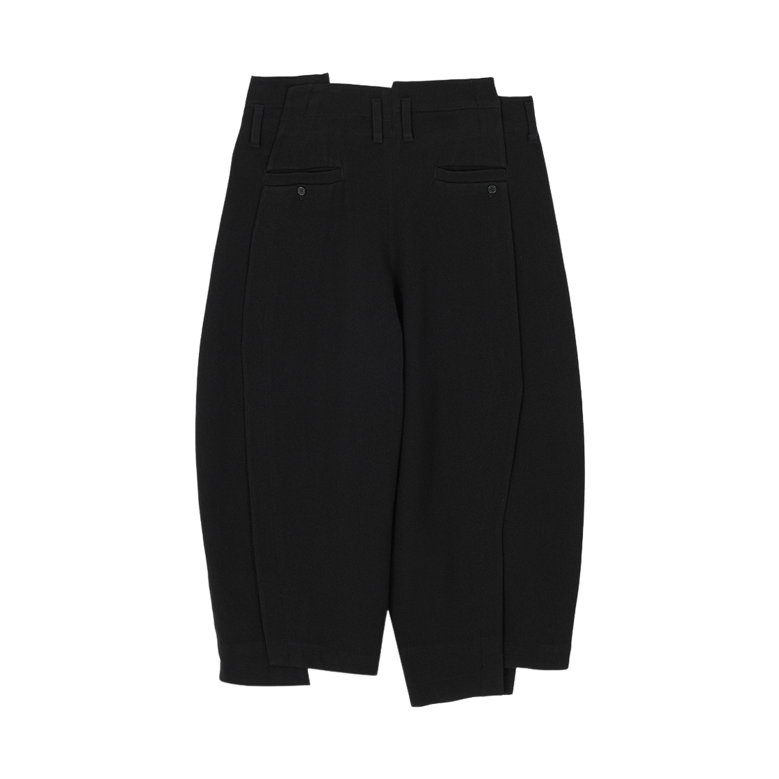 송지오 컬렉션 페탈 팬츠 블랙(SONGZIO COLLECTION Petal Pants Black) - 2