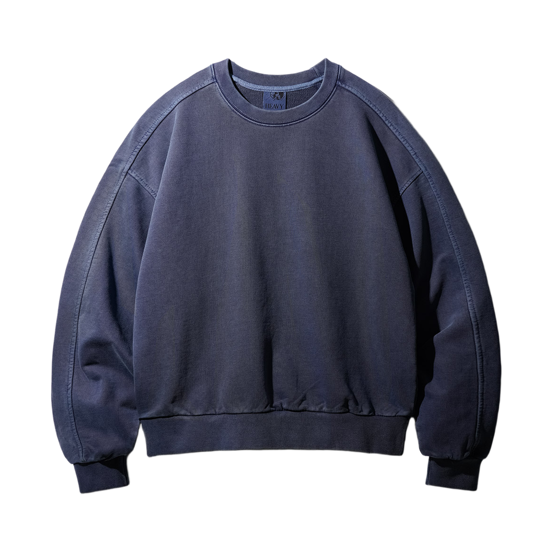 SJMT1516_navy_29 FP142 MTOR dear pigment washed sweatshirts navy SJMT1516