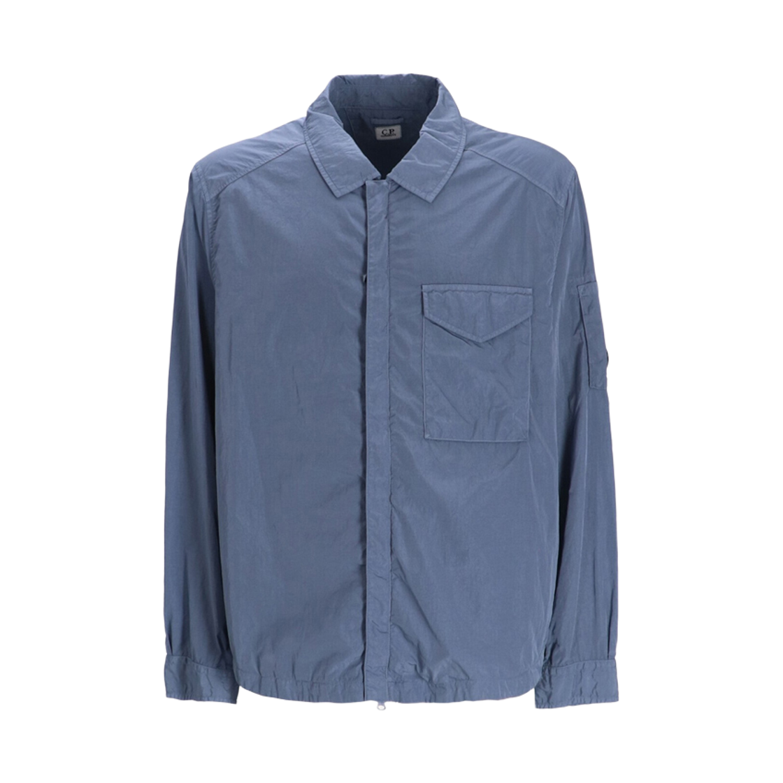17CMOS095A 005904G 851 [25% 쿠폰] C.P. Company Lens Badge Shirt Jacket - 24FW