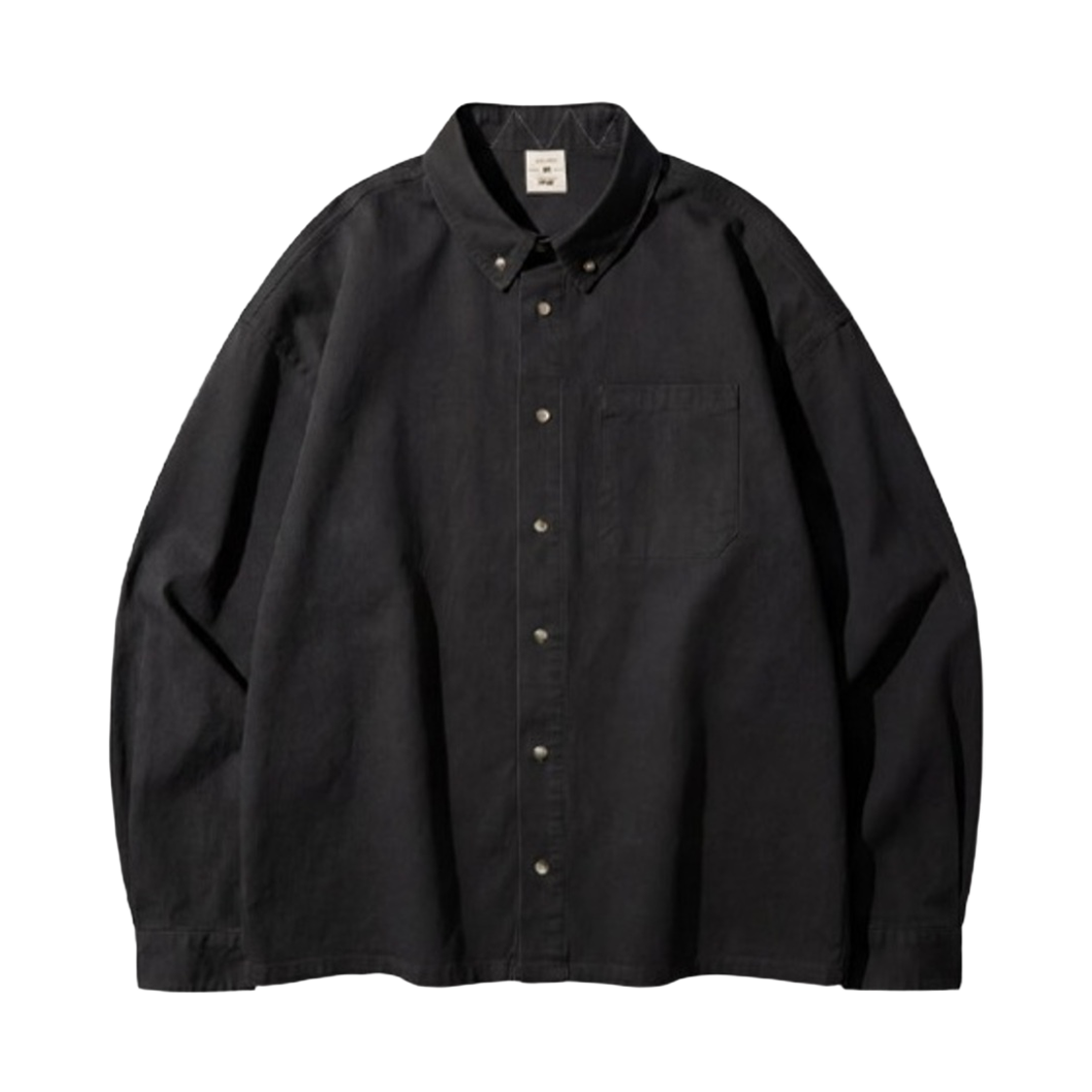 SMLS1561_black_29 FP142 Built Work Shirt Black SMLS1561