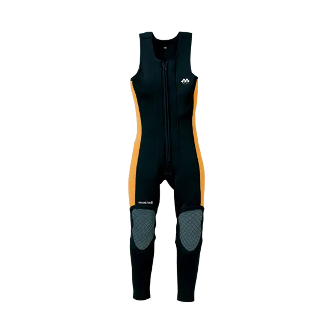 (키즈) 몽벨 클라이마프렌 패딩 롱 존 골든 오렌지((Kids) Montbell Climaprene Paddling Long John Golden Orange)