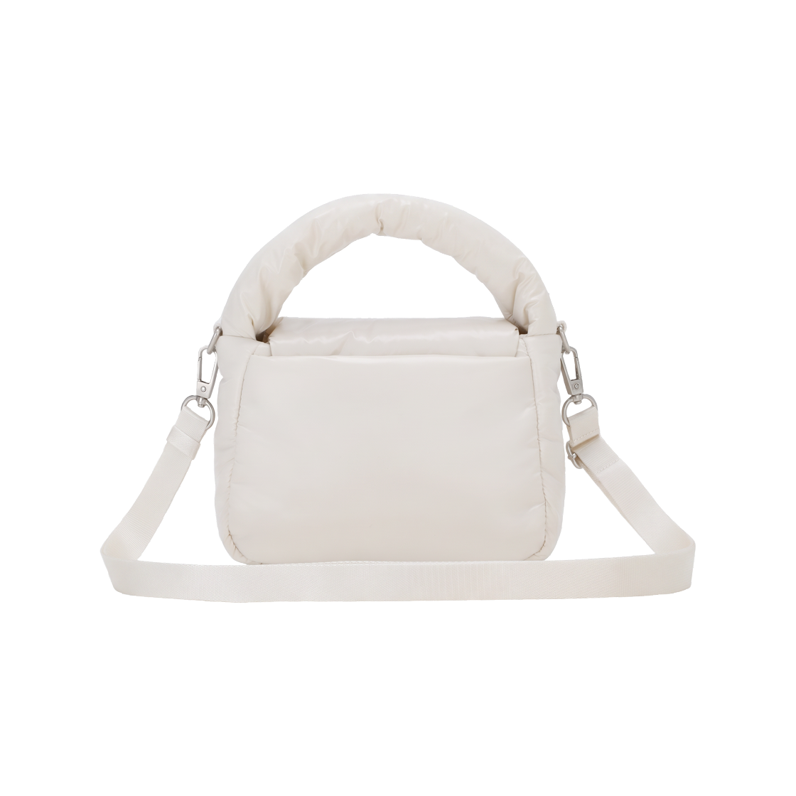 NN2PS73K The North Face White Label Bubbly Tote Bag Mini Cream - 26FW
