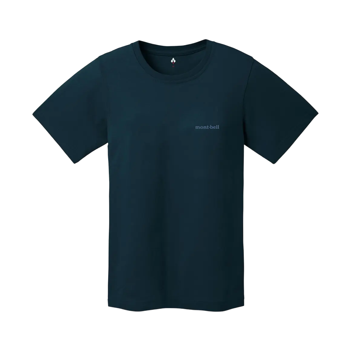 2104793 (W) Montbell Pear Skin Cotton T-Shirt Navy