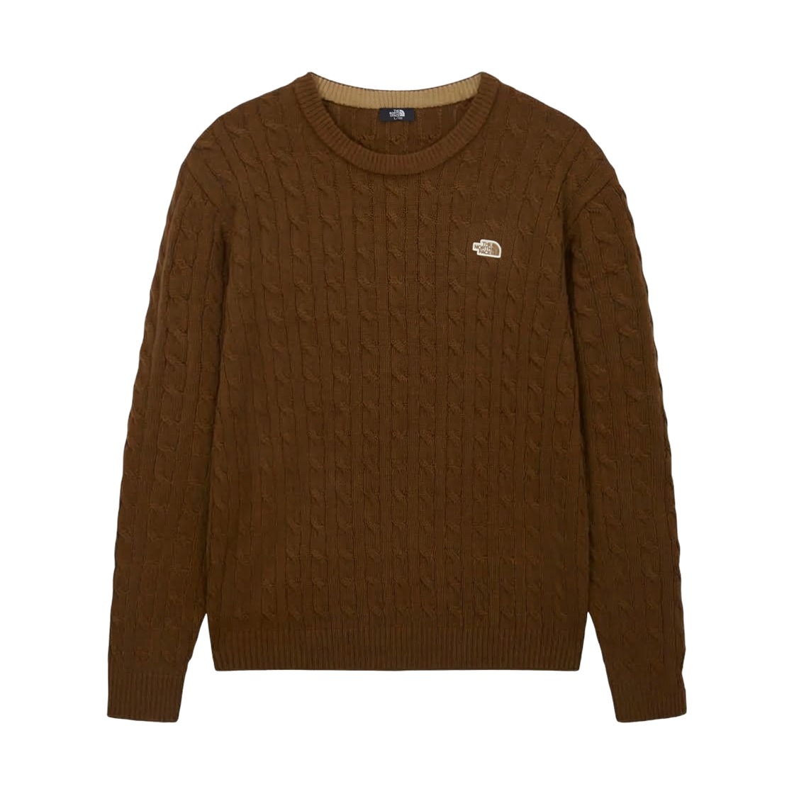 NT7AS53C The North Face Cable Sweater Chocolate - 26FW
