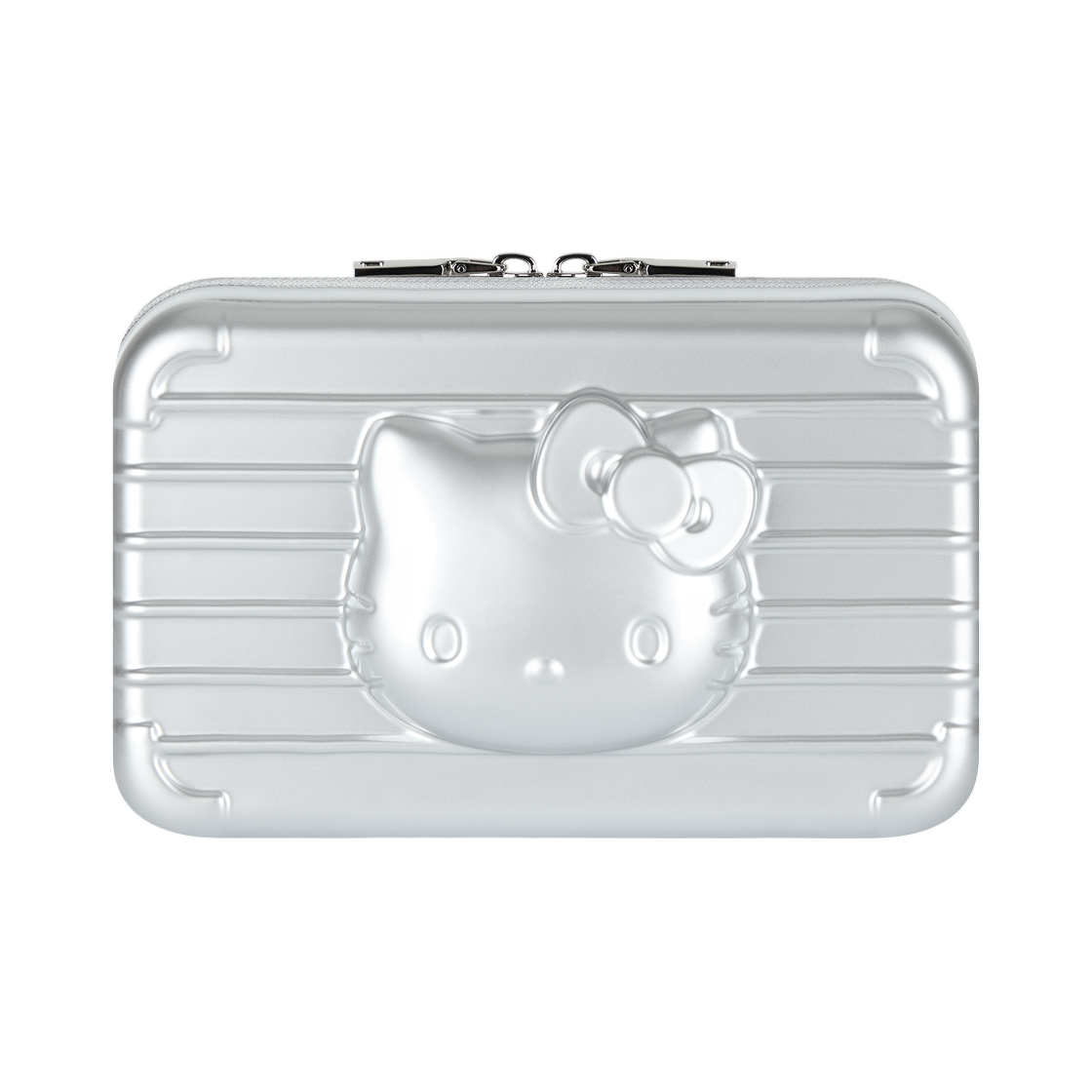 젠티 x 헬로 키티 하드 파우치 크롬 01 실버(Gentii x Hello Kitty Hard Pouch Chrome 01 Silver) - 1