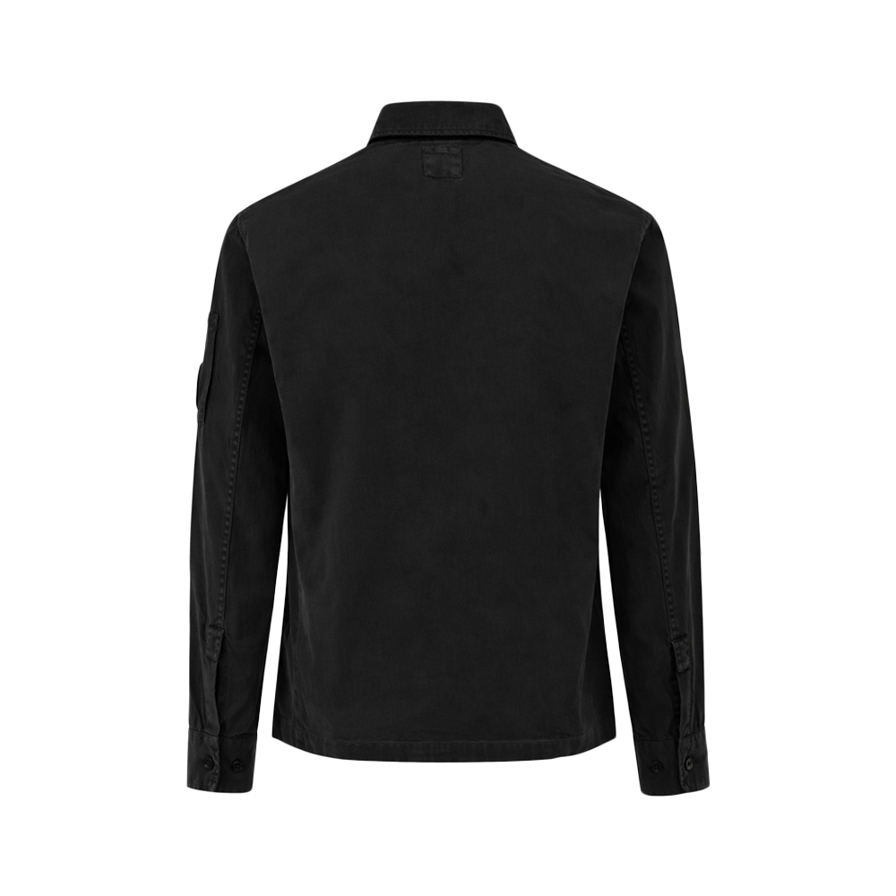 [25% 쿠폰] C.P. 컴퍼니 체스트 포켓 오버셔츠 블랙 - 26SS([25% 쿠폰] C.P. Company Chest Pocket Overshirt Black - 26SS) - 3