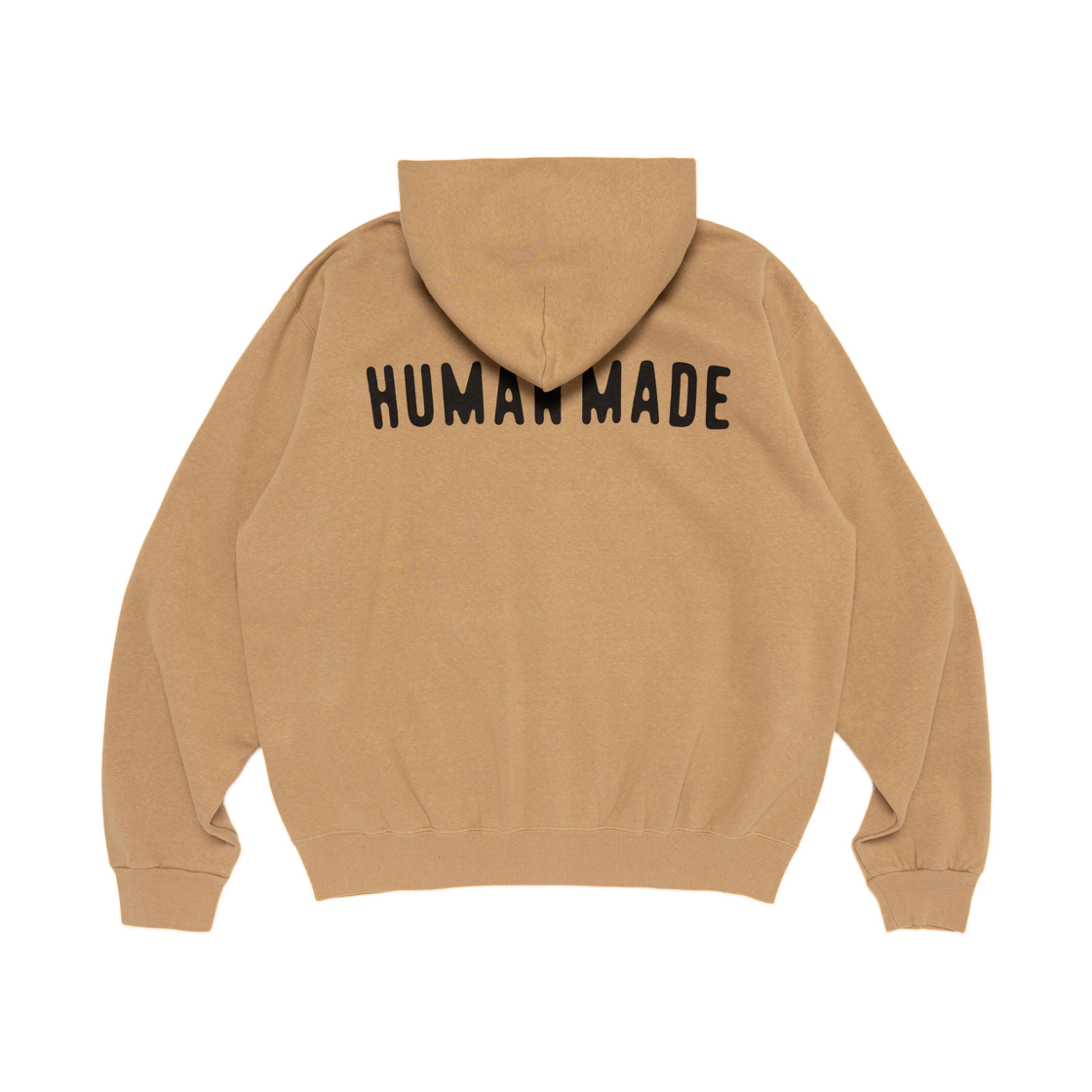 휴먼 메이드 클래식 집업 후드 베이지(Human Made Classic Zip-Up Hoodie Beige) - 2