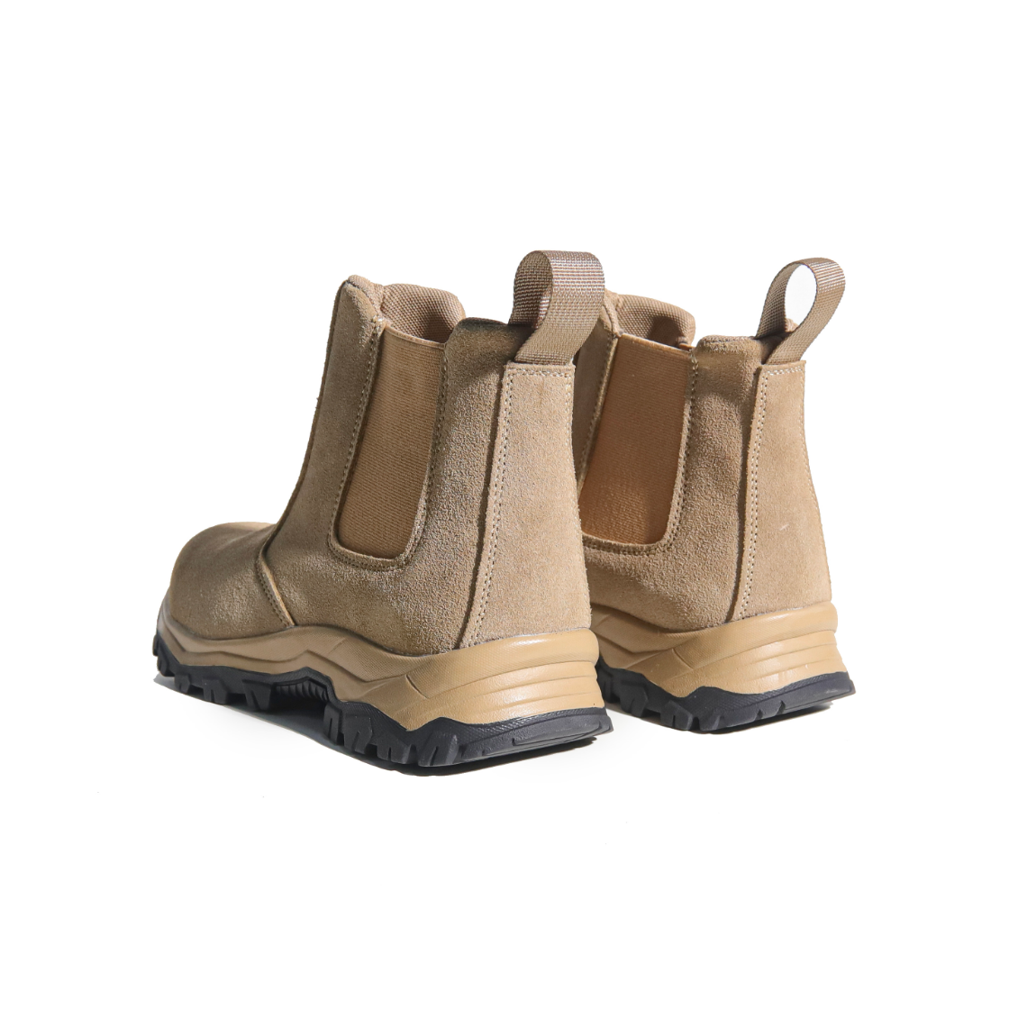 슬로우스텝 SP1016 워크웨어 스웨이드 첼시부츠 베이지(SLOWSTEP SP1016 Workwear Chelsea Boots Beige) - 3