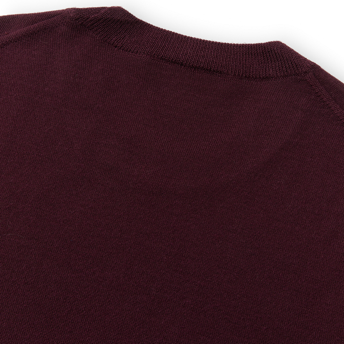 엠엠아이씨 오블리크 사이드 니트 와인(MMIC Oblique Side Knit Wine) - 6