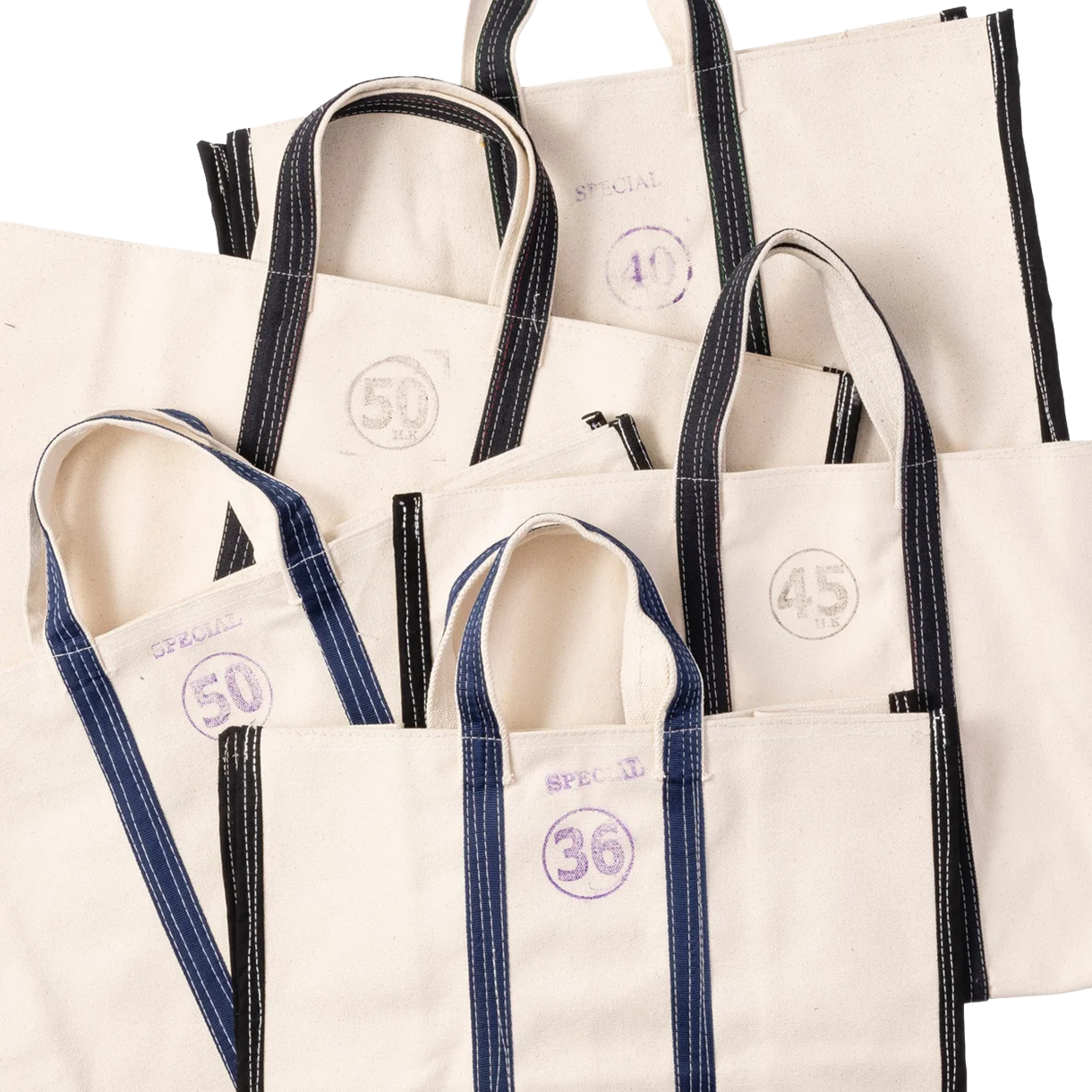 푸에브코 마켓 토트 백 50 멀티 - 26FW(Puebco Market Tote Bag 50 Multi - 26FW) - 3