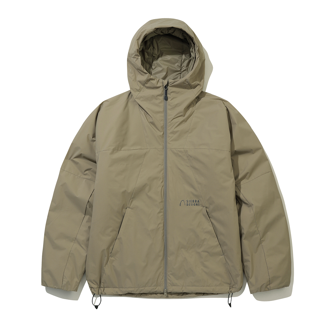 N6321HPJ91BEI SIERRA DESIGNS GRAND MOTHERSHIP Lightweight Insulation Hooded Jacket Beige