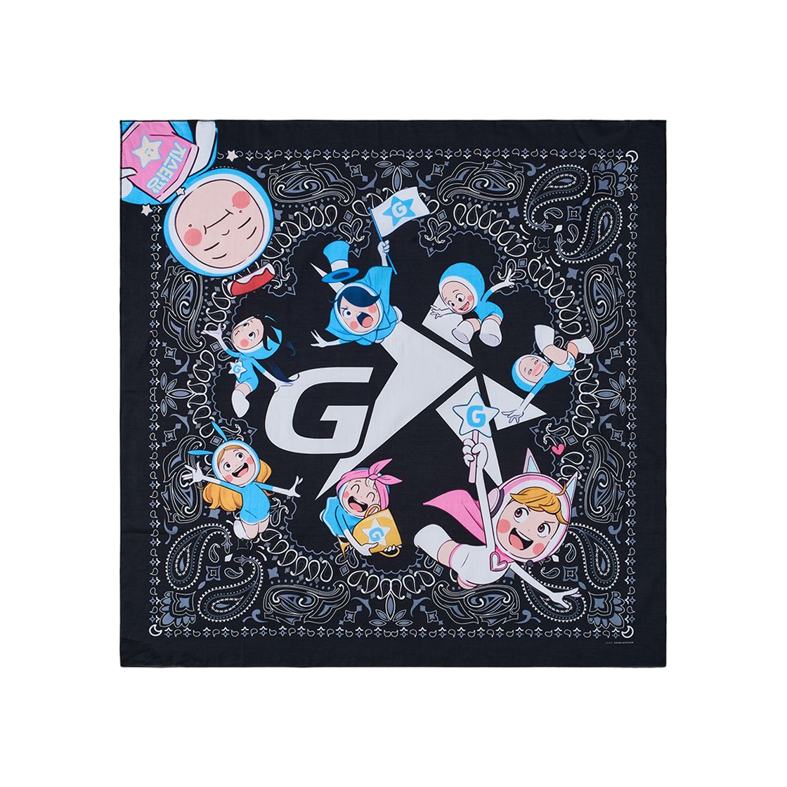 지스타 x 유미의 세포들 - 반다나 블랙(G-STAR × Yumi's Cells – Bandana Black) - 1