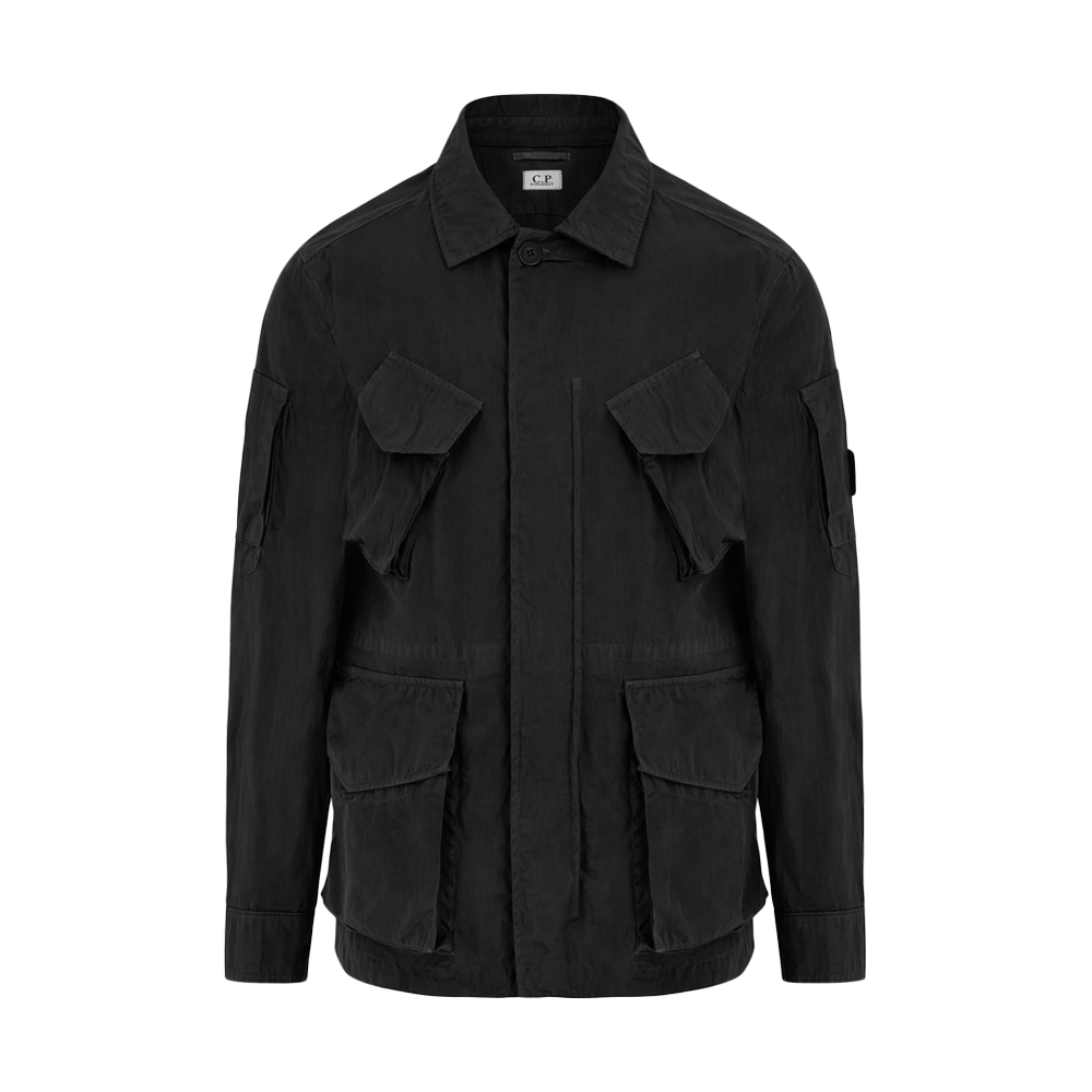 [25% 쿠폰] C.P. 컴퍼니 렌즈 와펜 크롬 R 필드자켓 블랙  - 26SS([25% 쿠폰] C.P. Company Lens Badge Chrome-R Field Jacket Black - 26SS) - 2