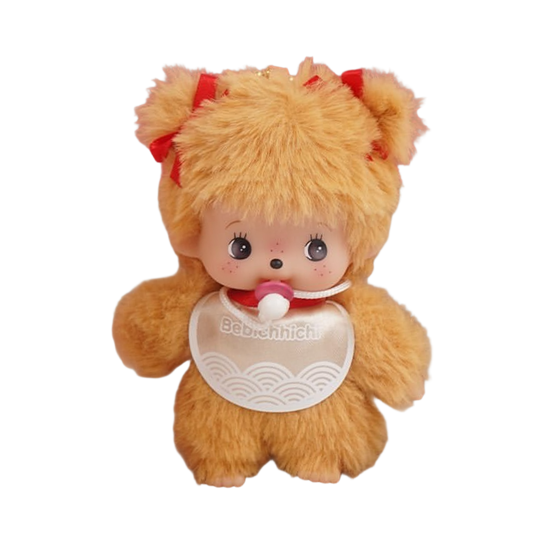 몬치치 베비치치 SS 걸 키 체인 골드(Monchhichi Bebichhichi SS Girl Key Chain Gold)
