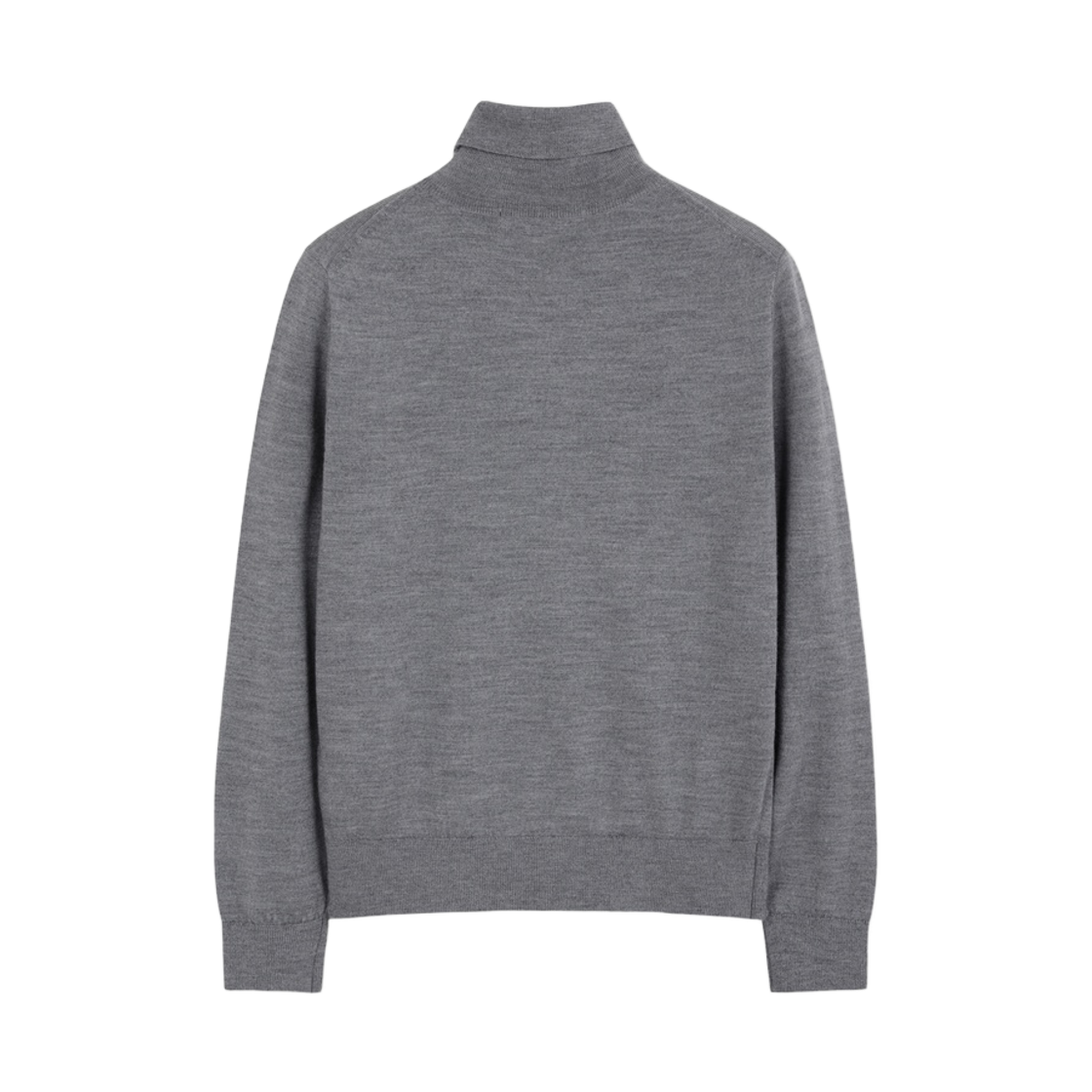 브룩스브라더스 여성 울 솔리드 터틀넥 그레이(BrooksBrothers Women's Wool Solid Turtleneck Grey) - 2