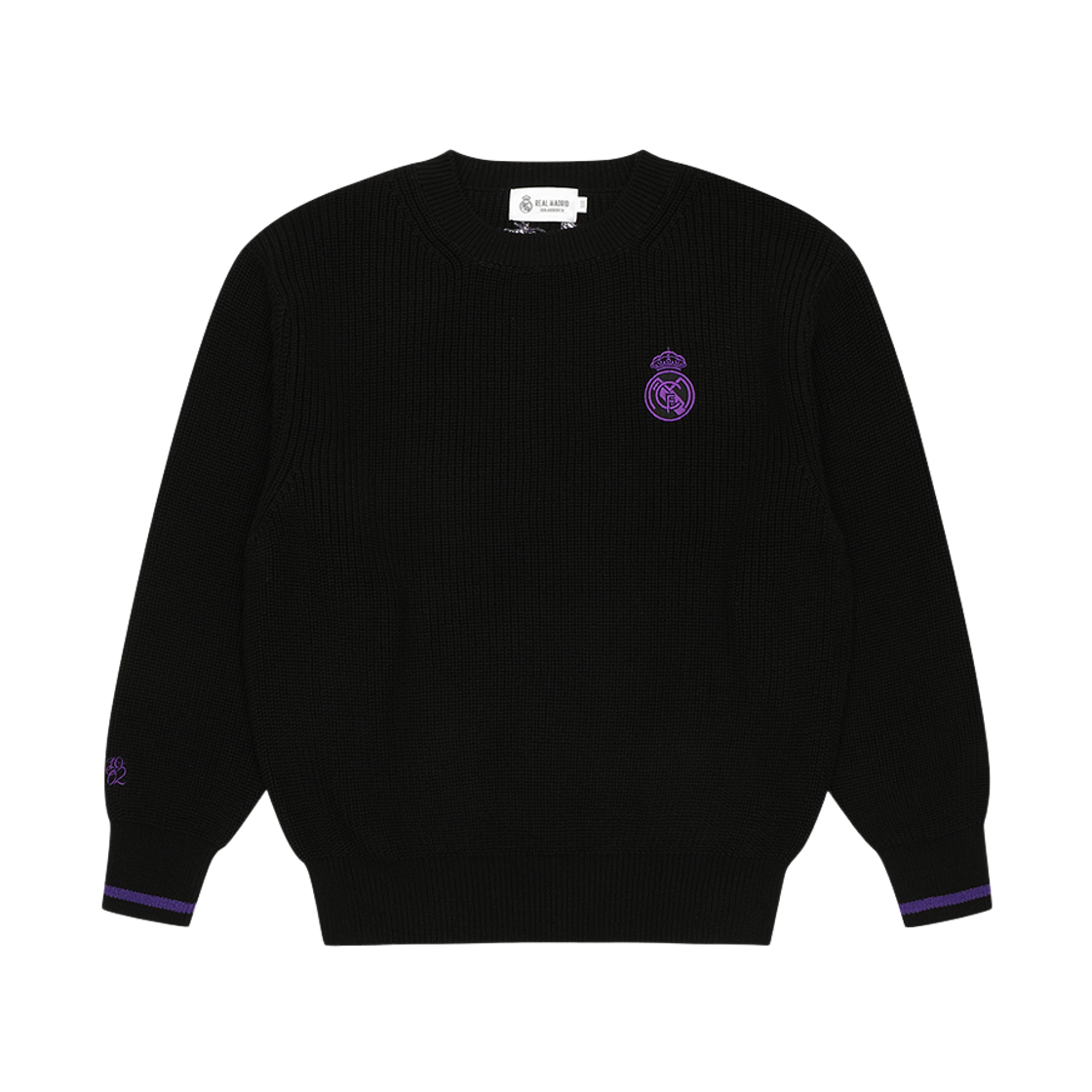 GRMFNT05 Real Madrid CF 1902 Knit Sweater Black