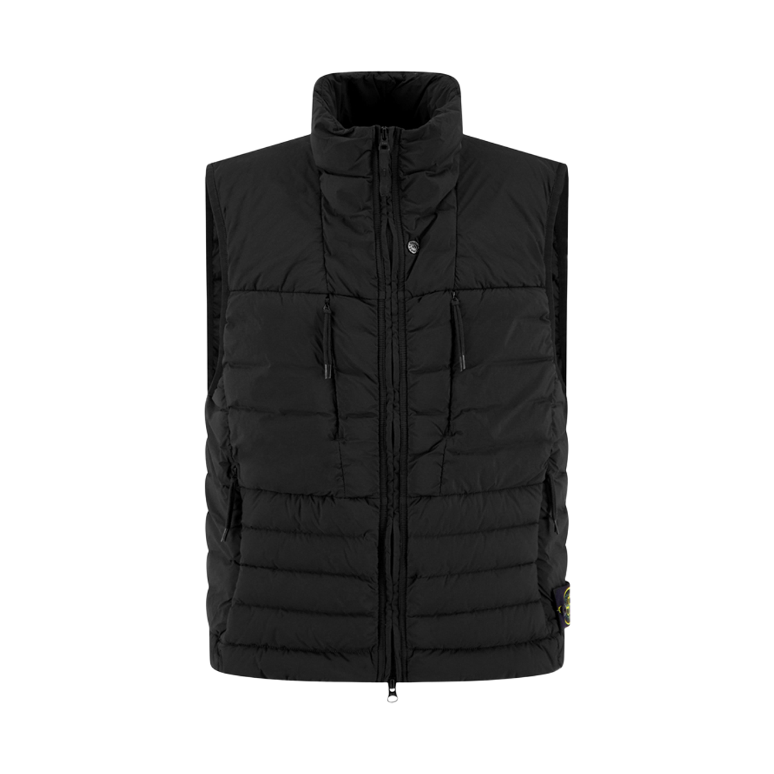 K2S15 G100004 S0183 V0029 [25% 쿠폰] Stone Island G100004 Seamless Tunnel Nylon Down-TC Down Vest with Seamless Feather Tunnels and Anti-Drop Black - 25FW