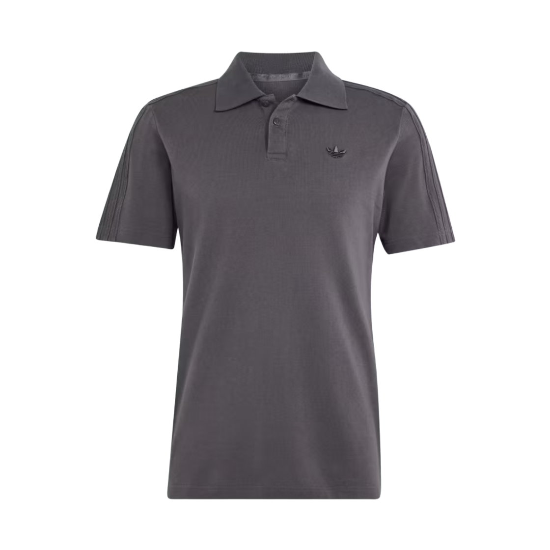 KR9063 Adidas Originals 3-Stripes Polo Shirt Utility Black - KR Sizing