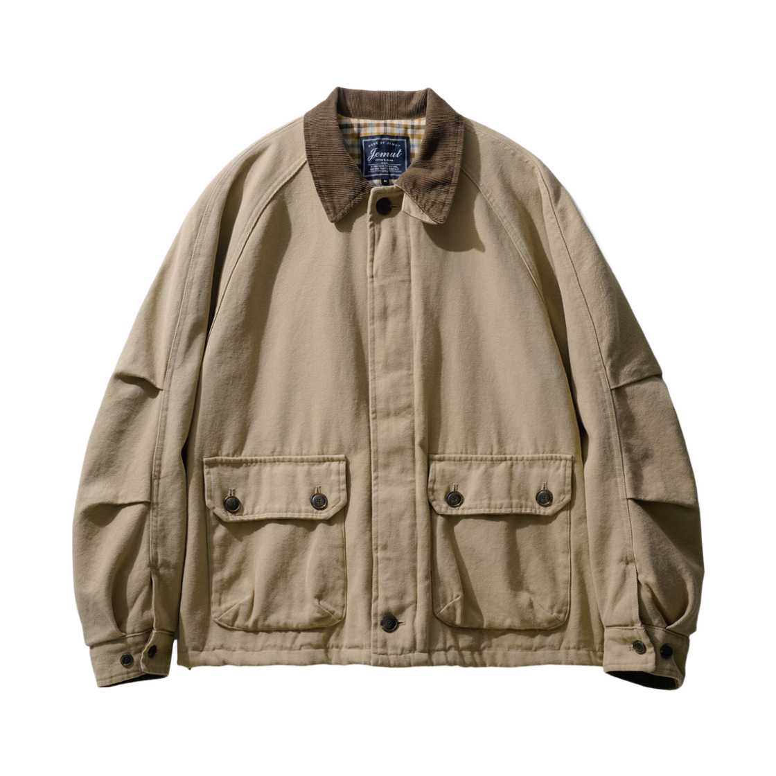KJJK2581_beige_29 JEMUT Crease Work Hunting Jacket Beige KJJK2581