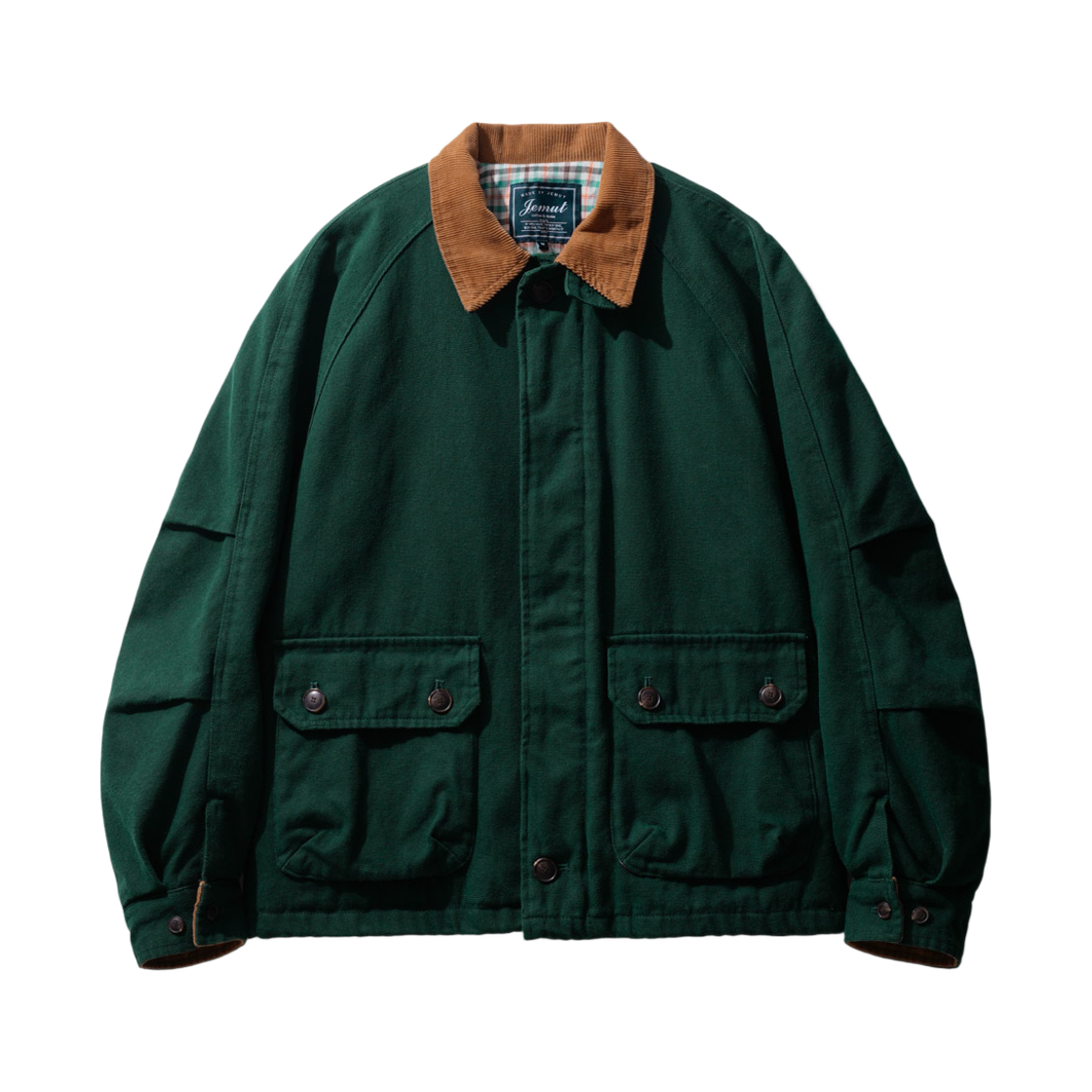 KJJK2581_green_29 JEMUT Crease Work Hunting Jacket Green KJJK2581