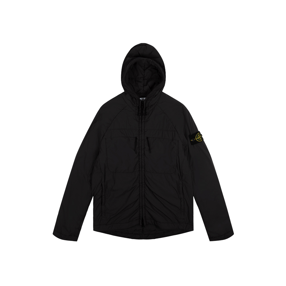 [25% 쿠폰] 스톤 아일랜드15주년 와펜 컴포트테크 후드 자켓 블랙([25% 쿠폰] Stone Island 15th Anniversary Badge Comfort Tech Hooded Jacket Black) - 2