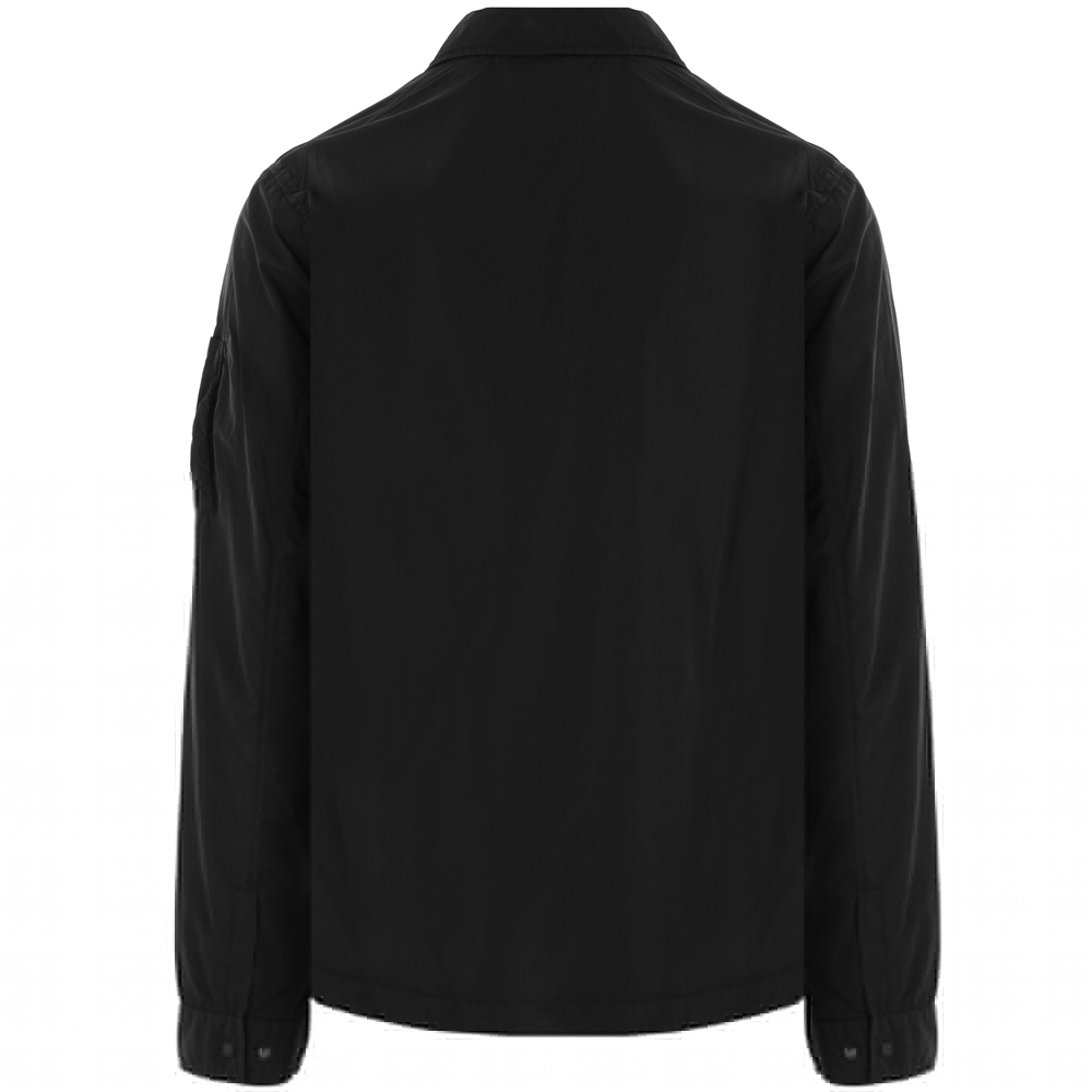 [25% 쿠폰] C.P. 컴퍼니 크롬-R 지퍼 오버셔츠 블랙 - 23FW([25% 쿠폰] C.P. Company Chrome-R Zipped Overshirt Black - 23FW) - 3