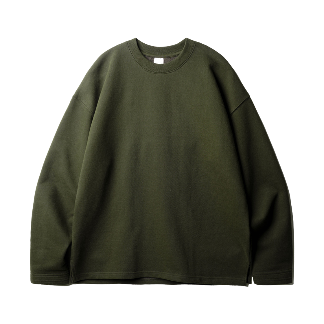 OYMT2603_darkkhaki_29 JEMUT Today Overfit Sweatshirts Darkkhaki OYMT2603