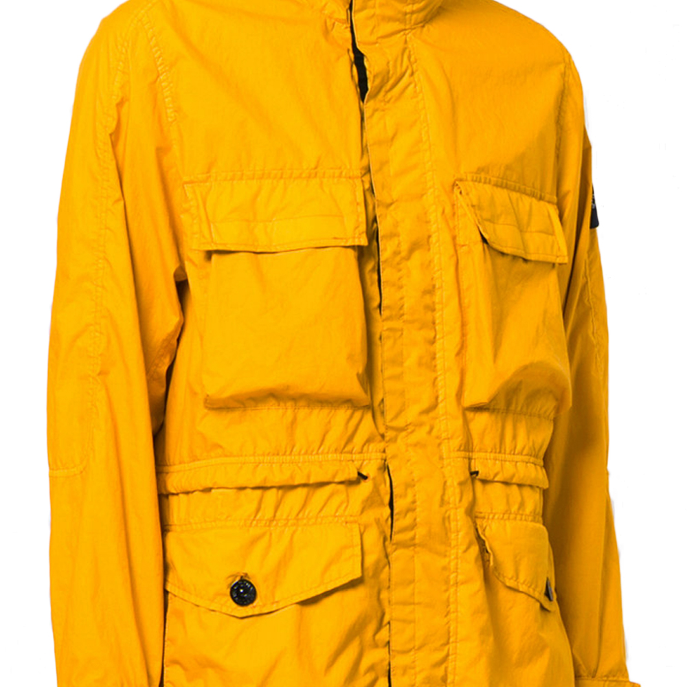 [25% 쿠폰] 스톤 아일랜드15주년 멤브라나 와펜 자켓 옐로우([25% 쿠폰] Stone Island 15th Anniversary Membrana Badge Jacket Yellow) - 4