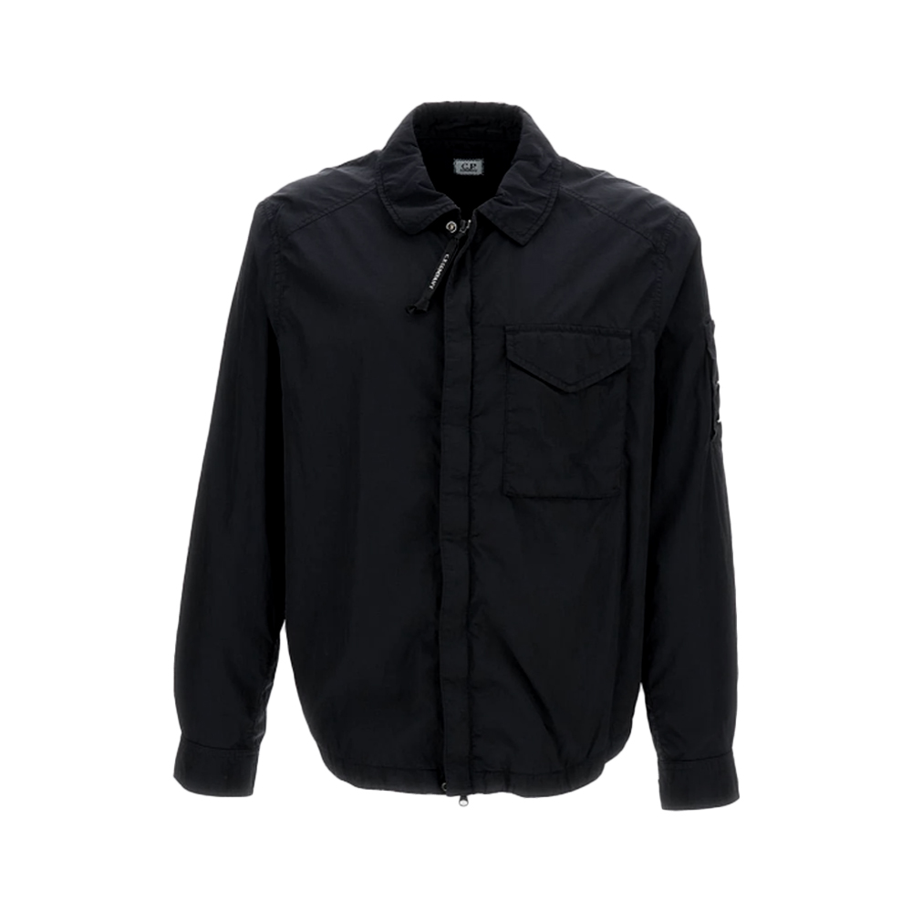 [25% 쿠폰] C.P. 컴퍼니 지퍼 렌즈 오버셔츠 블랙 - 26SS([25% 쿠폰] C.P. Company Zipped Lens Overshirt Black - 26SS) - 2