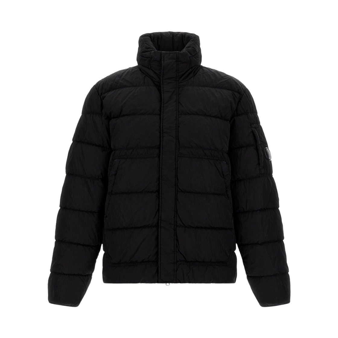 19CMOW012A 005904G 999 [25% 쿠폰] C.P. Company Chrome-R Bomber Jacket Black - 25FW