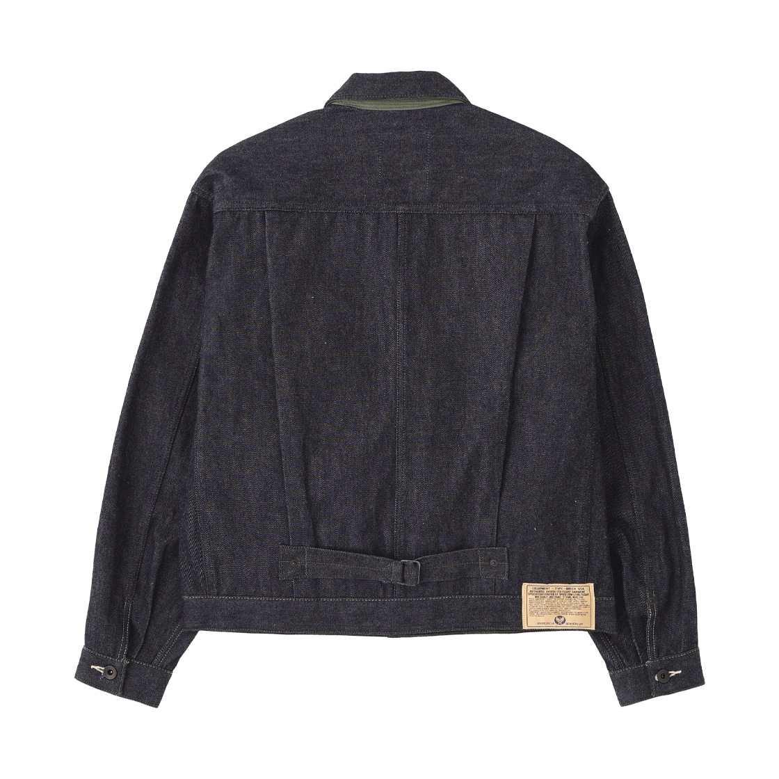 [예약배송] 아비렉스 헤리티치 데님 타입-1 자켓 "나일론" 세이지([예약배송] Avirex Heritage Denim Type-1 Jacket "Nylon" Sage) - 2