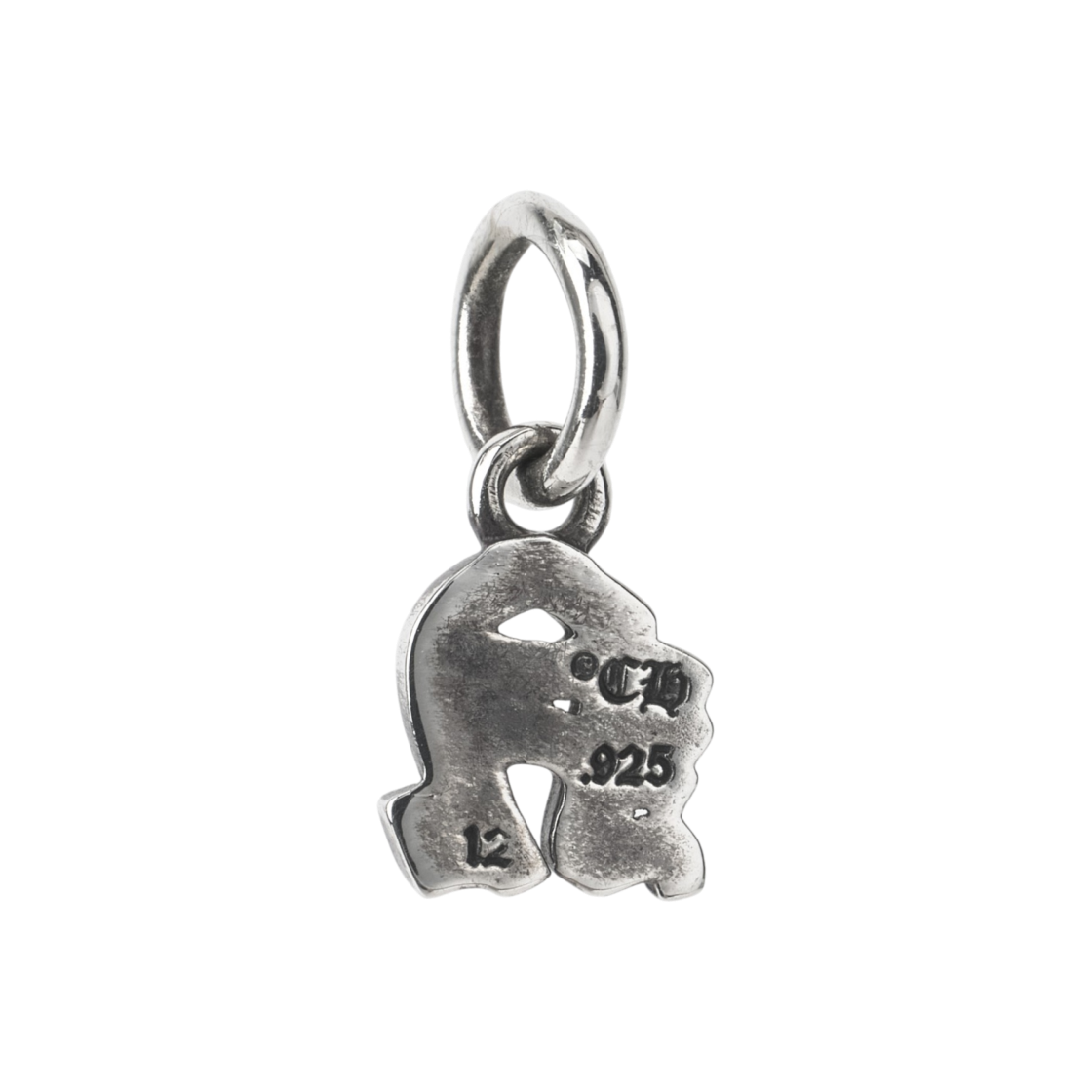 크롬하츠 미니 알파벳 스택 N 이니셜 펜던트 실버(Chrome Hearts Mini Alphabet Stack N Initial Pendant Silver) - 2
