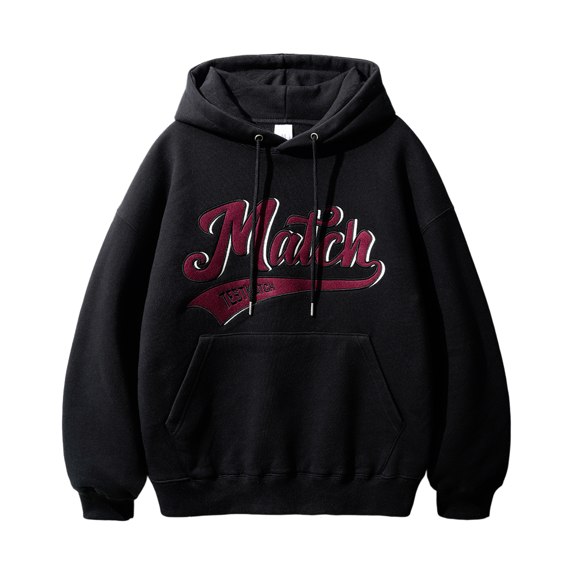 OYHD2541_black_291 JEMUT Testmatch Overfit Napping Hood Black OYHD2541