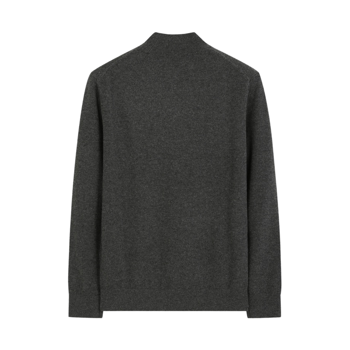 브룩스브라더스 울 캐시미어 솔리드 하프넥 스웨터 차콜(BrooksBrothers Wool Cashmere Solid Half Neck Sweater Charcoal) - 2
