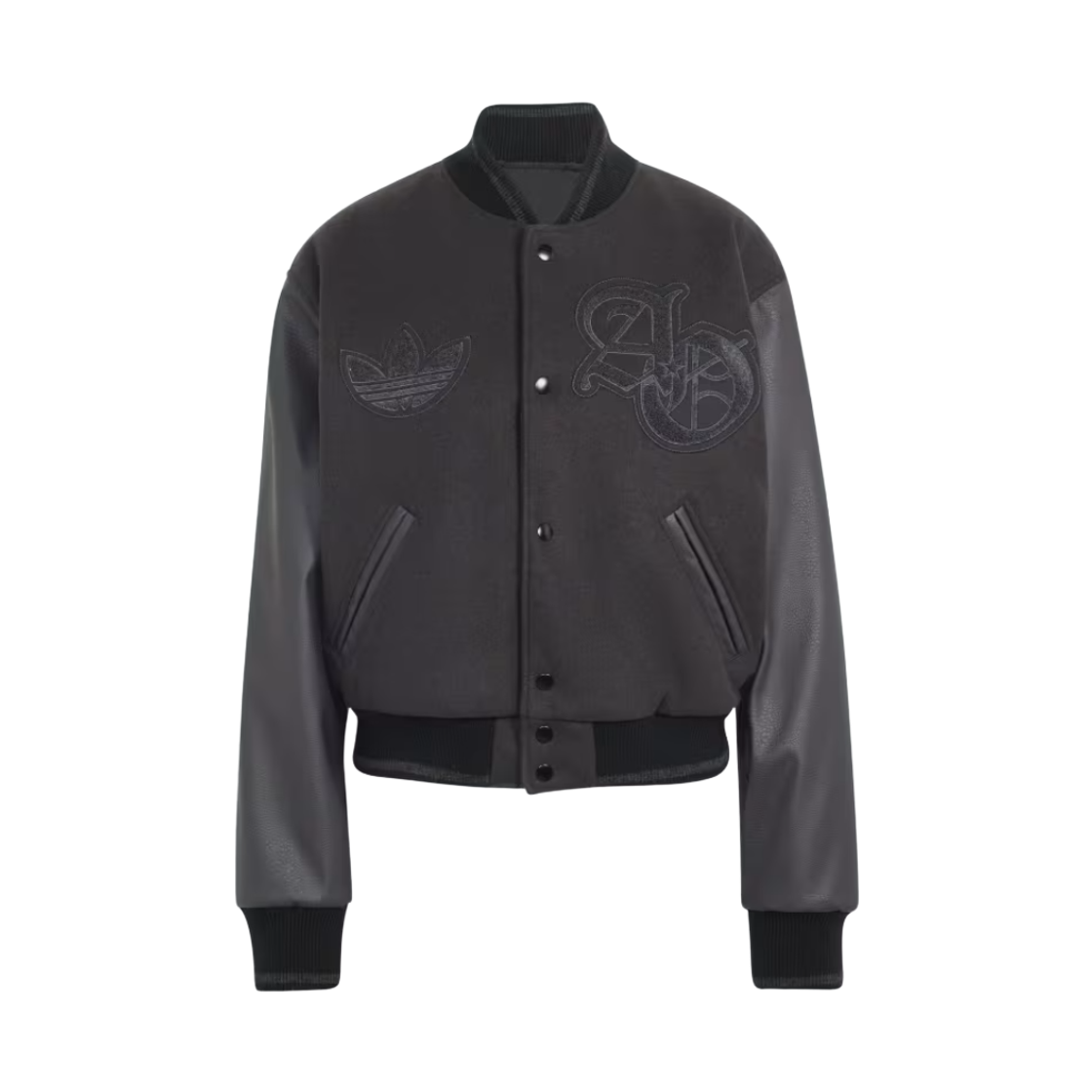 KG6370 (W) Adidas Originals Varsity Jacket Black Utility Black - KR Sizing