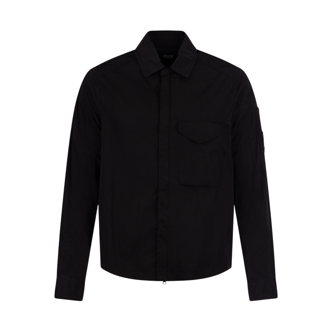 14CMOS041A 005904G 999 [25% 쿠폰] C.P. Company Chrome-R Overshirt Black - 23SS