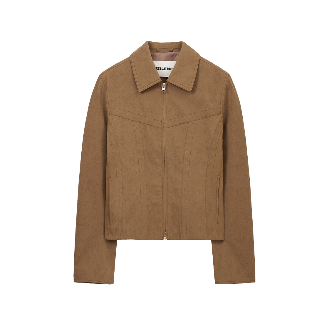 IW2F2JK13CA INSILENCE WOMEN Vintage Faux Suede Jacket Camel