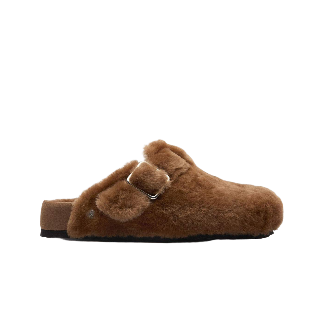 1031355 Birkenstock 1774 Boston Fur Shearling Caramel - Narrow
