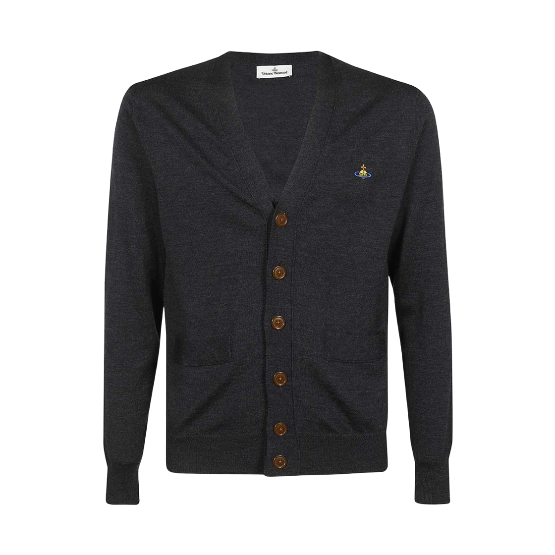2701000D Y0006 P411 [25% 쿠폰] Vivienne Westwood Cardigan Vintage Black
