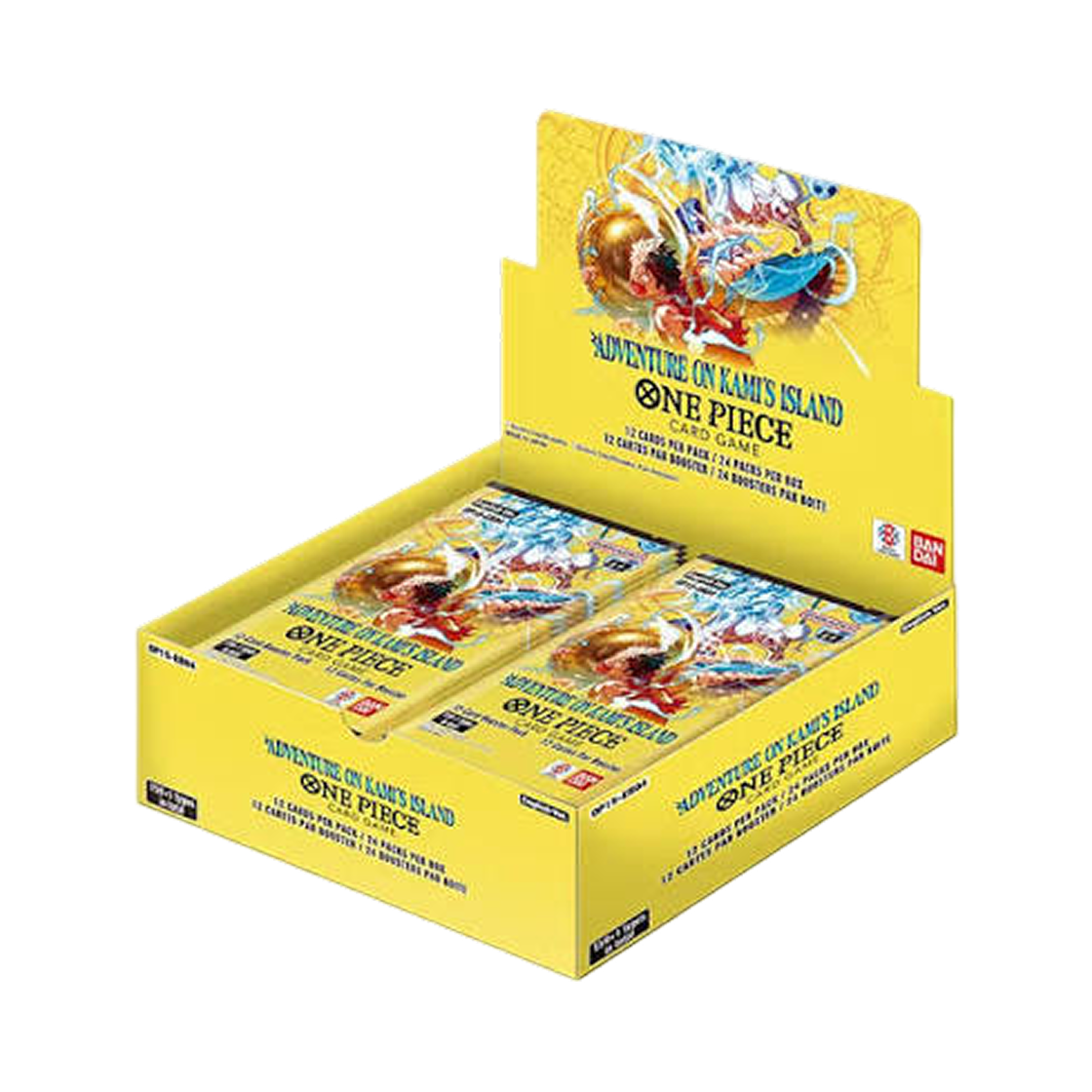 원피스 TCG 부스터 팩 신의 섬 모험 박스 (24팩/영문판)(One Piece TCG Booster Pack Adventure on Kami’s Island (Pack of 24/English Ver.)) - 1