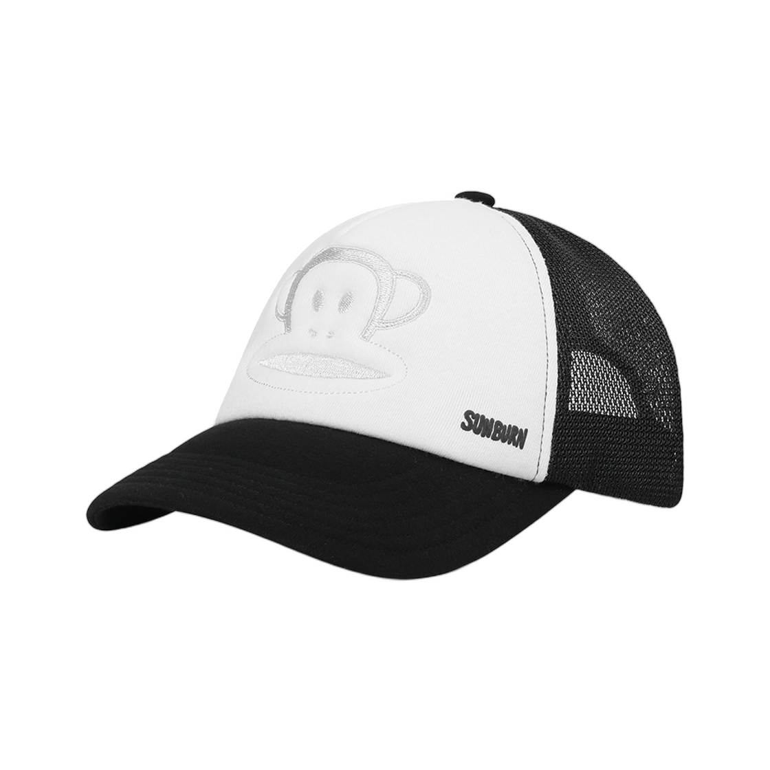 썬번프로젝트 x 폴 프랭크 트러커 캡 블랙(Sunburnproject x Paul Frank Trucker Cap Black) - 2