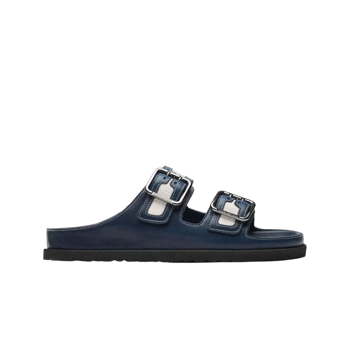 1032463 Birkenstock 1774 Arizona Mixed Material Midnight Navy Canvas - Narrow