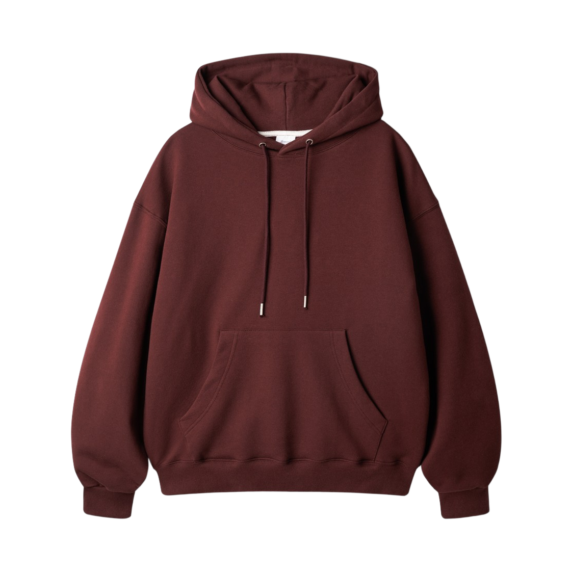 KJHD2674_burgundy_29 JEMUT Plain Essential Hoodie Burgundy KJHD2674