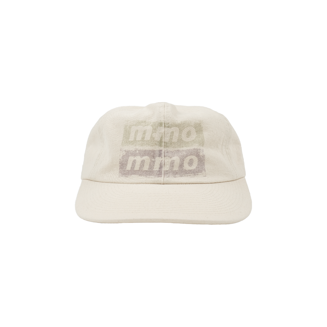 G-112 mmogarden mmo Faded Logo Washed Cap Natural