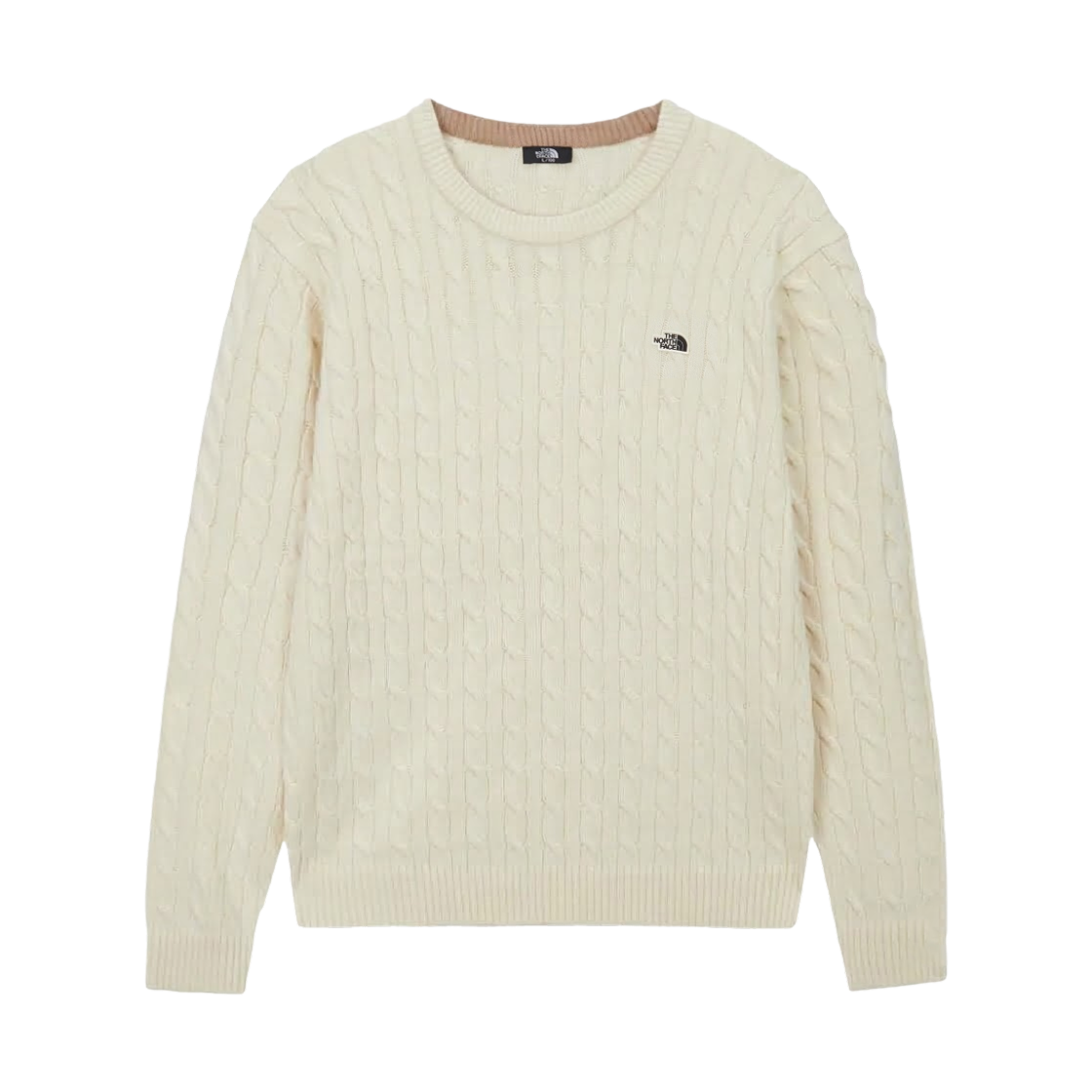 NT7AS53B The North Face Cable Sweater Vanilla - 26FW